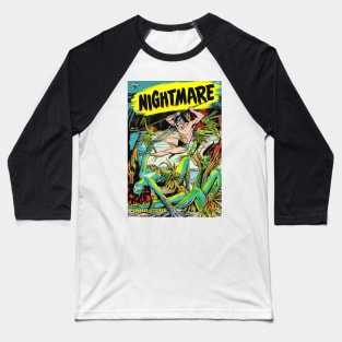 Attack Of The Seaweed Women Comic Baseball T-Shirt